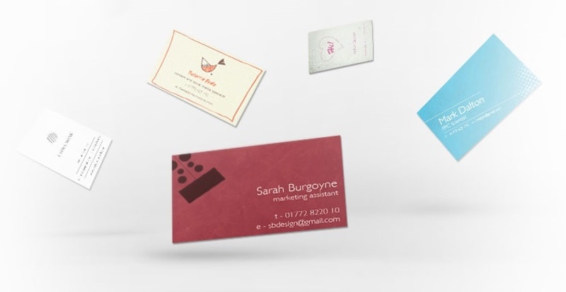 In name card bằng công nghệ offset
