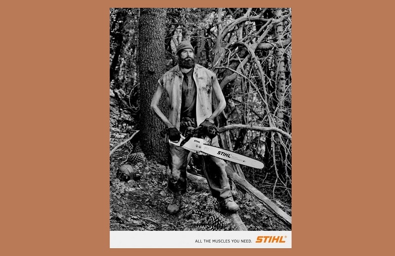Poster Quảng Cáo cưa Stihl