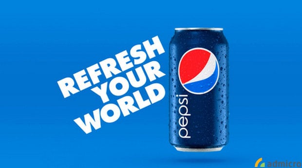 slogan  thương hiệu Pepsi